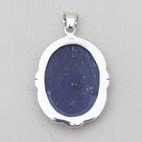 925 Sterling Silver Lapis Lazuli Pendants