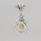 925 Sterling Silver Citrine Pendants
