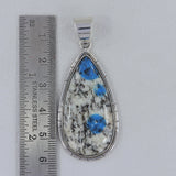 Natural K2 Jasper 925 Sterling Silver Pendant