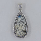 Natural K2 Jasper 925 Sterling Silver Pendant