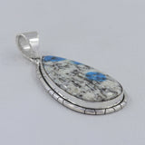 Natural K2 Jasper 925 Sterling Silver Pendant