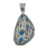 K2 Jasper 925 Sterling Silver Pendant