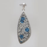 925 Sterling Silver K2 Jasper Pendants