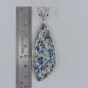 925 Sterling Silver K2 Jasper Pendants