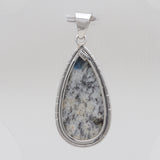925 Sterling Silver K2 Jasper Pendants