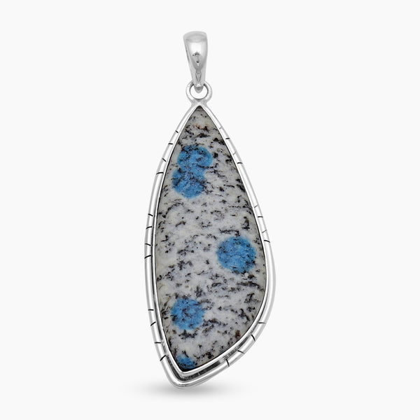 925 Sterling Silver K2 Jasper Pendants
