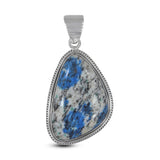 925 Sterling Silver K2 Jasper Pendant