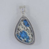 925 Sterling Silver K2 Jasper Pendant