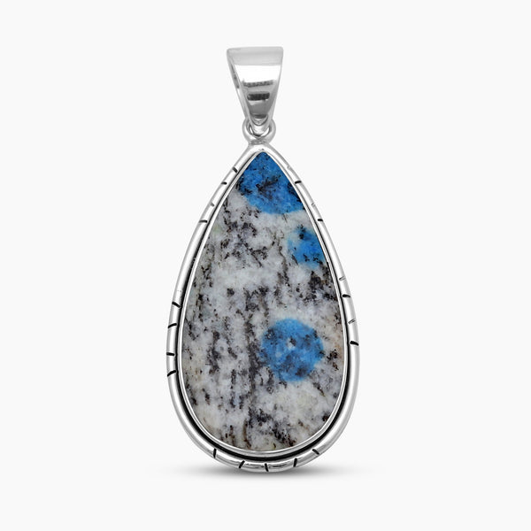 925 Sterling Silver K2 Jasper Pendants