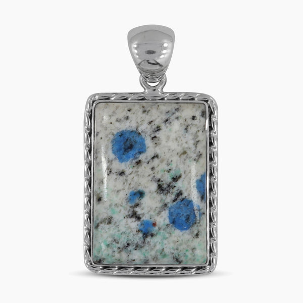 925 Sterling Silver K2 Jasper Pendants