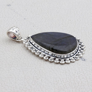 925 Sterling Silver Labradorite Pendants