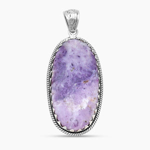 925 Sterling Silver Morado Opal Pendants