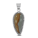 Wilehorse Jasper Silver Pendant