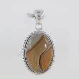 Wild Horse Jasper Silver Pendants