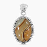 Wild Horse Jasper Silver Pendants