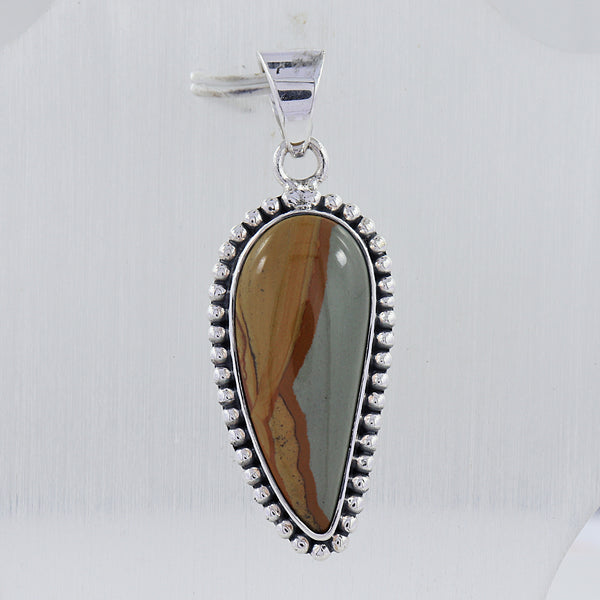 Wilehorse Jasper Silver Pendants