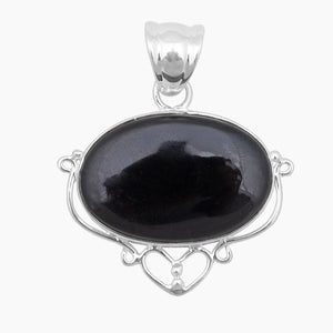925 Sterling Silver Black Onyx Pendants