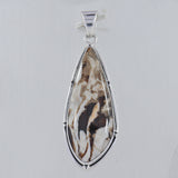 Peanut Wood Jasper Silver Pendants