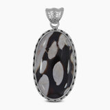 Peanut Wood Jasper Silver Pendants
