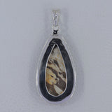 Peanut Wood Jasper Silver Pendants