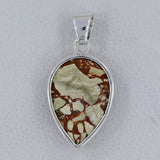 Rainforest Jasper Silver Pendants
