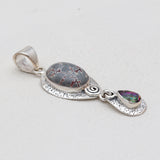 925 Silver Sonora Dendritic Pendants