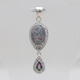 925 Silver Sonora Dendritic Pendants