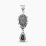 925 Silver Sonora Dendritic Pendants