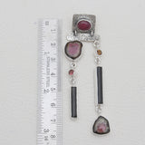 Tourmaline Silver Necklaces