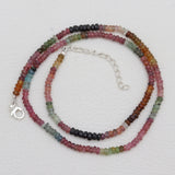 Tourmaline Silver Necklaces