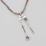 Tourmaline Silver Necklaces