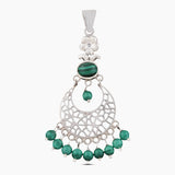 925 Sterling Silver Malachite Jewelry Sets