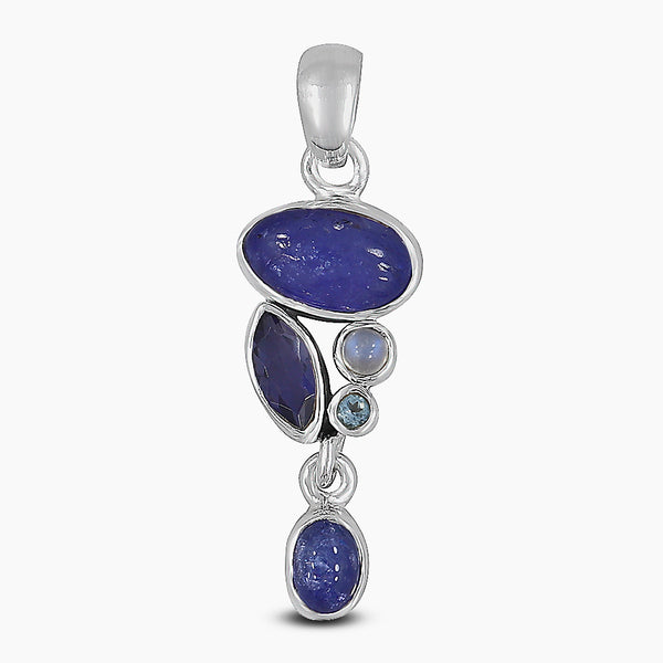925 Sterling Silver Tanzanite Pendants