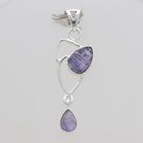925 Sterling Silver Tanzanite Pendants