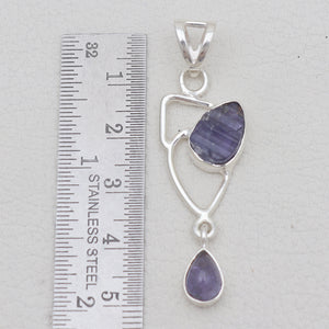 925 Sterling Silver Tanzanite Pendants