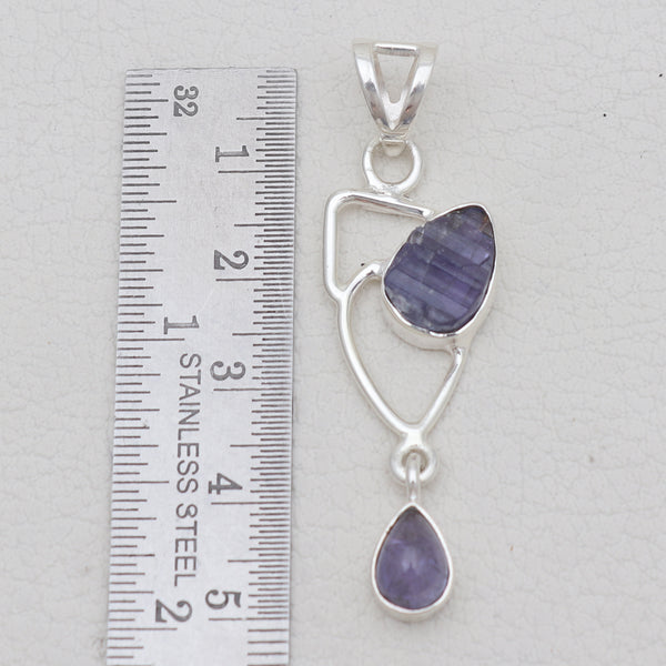 925 Sterling Silver Tanzanite Pendants