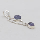 925 Sterling Silver Tanzanite Pendants