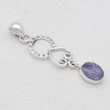 925 Sterling Silver Tanzanite Pendants