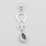 925 Sterling Silver Tanzanite Pendants