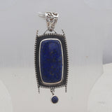 Lapis Lazuli 925 Silver Pendant