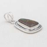 925 Sterling Silver Ammolite Pendants