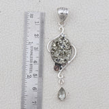 Pyrite Druzy Jewelry Sets