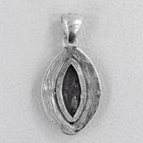 Green Uvarovite Sterling Silver Pendant