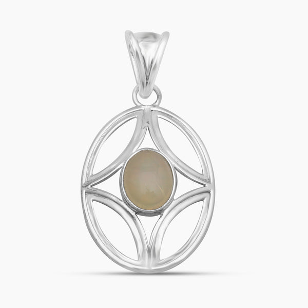 Ethiopian Opal Silver Pendants