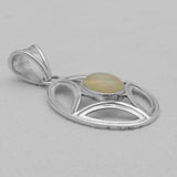 Ethiopian Opal Silver Pendants