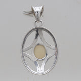 Ethiopian Opal Silver Pendants
