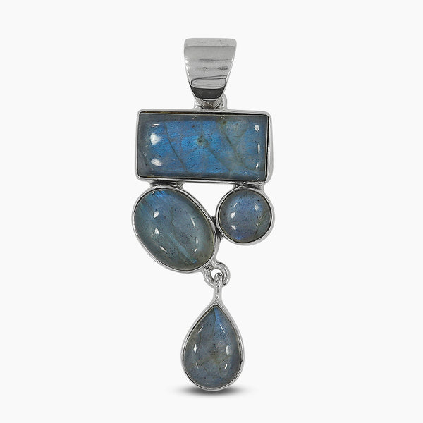 925 Sterling Silver Labradorite Pendants
