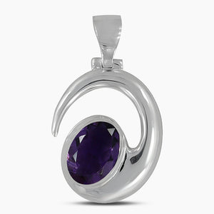 925 Sterling Silver Hessonite Pendants