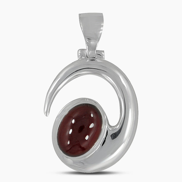 925 Sterling Silver Hessonite Pendants