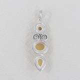 Ethiopian Opal Gemstone in 925 Sterling Silver Pendant